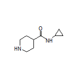 N-cyclopropylpiperidine-4-carboxamide