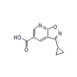 3-Cyclopropylisoxazolo[5,4-b]pyridine-5-carboxylic Acid