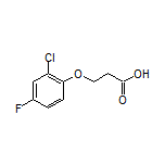 3-(2-chloro-4-fluorophenoxy)propanoic acid