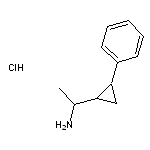 1-(2-phenylcyclopropyl)ethan-1-amine hydrochloride