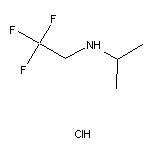 N-(2,2,2-trifluoroethyl)propan-2-amine hydrochloride