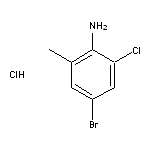 4-bromo-2-chloro-6-methylaniline hydrochloride