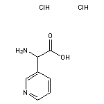 2-amino-2-(pyridin-3-yl)acetic acid dihydrochloride