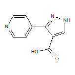 3-(Pyridin-4-yl)-1H-pyrazole-4-carboxylic Acid