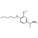 1-[3-methoxy-4-(pentyloxy)phenyl]ethan-1-amine