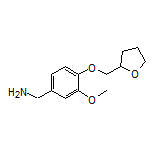 [3-Methoxy-4-[(2-tetrahydrofuryl)methoxy]phenyl]methanamine