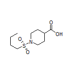 1-(Butylsulfonyl)piperidine-4-carboxylic Acid