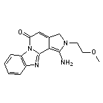 3-amino-4-(2-methoxyethyl)-4,9,16-triazatetracyclo[7.7.0.0^{2,6}.0^{10,15}]hexadeca-1(16),2,6,10(15),11,13-hexaen-8-one