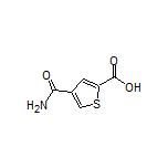 4-carbamoylthiophene-2-carboxylic acid