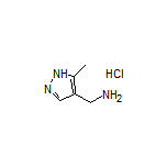 (3-Methyl-1H-pyrazol-4-yl)methanamine Hydrochloride