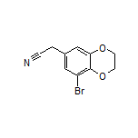 2-(8-Bromo-2,3-dihydrobenzo[b][1,4]dioxin-6-yl)acetonitrile