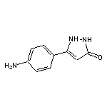 5-(4-aminophenyl)-1,2-dihydro-3H-pyrazol-3-one