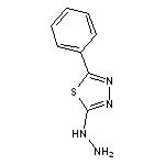 2-hydrazinyl-5-phenyl-1,3,4-thiadiazole