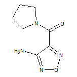 4-(Pyrrolidin-1-ylcarbonyl)-1,2,5-oxadiazol-3-amine