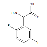2-Amino-2-(2,5-difluorophenyl)acetic Acid