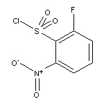 2-fluoro-6-nitrobenzene-1-sulfonyl chloride