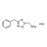 (3-Benzyl-1,2,4-oxadiazol-5-yl)methanamine Hydrochloride