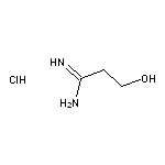 3-hydroxypropanimidamide hydrochloride