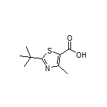 2-(tert-Butyl)-4-methylthiazole-5-carboxylic Acid