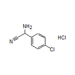 2-Amino-2-(4-chlorophenyl)acetonitrile Hydrochloride