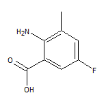 2-Amino-5-fluoro-3-methylbenzoic Acid