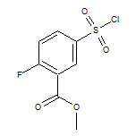 Methyl 5-(Chlorosulfonyl)-2-fluorobenzoate