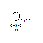 2-(Difluoromethoxy)-1-benzenesulfonyl Chloride