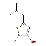 1-Methyl-3-(2-methylpropyl)-1H-pyrazol-5-amine
