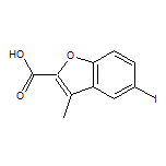 5-Iodo-3-methylbenzofuran-2-carboxylic Acid