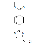 Methyl 4-[4-(Chloromethyl)thiazol-2-yl]benzoate