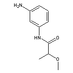 N-(3-aminophenyl)-2-methoxypropanamide