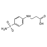 3-[(4-sulfamoylphenyl)amino]propanoic acid