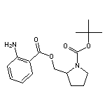 tert-butyl 2-{[(2-aminophenyl)carbonyloxy]methyl}pyrrolidine-1-carboxylate