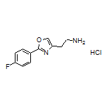 2-[2-(4-Fluorophenyl)-4-oxazolyl]ethanamine Hydrochloride