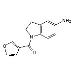 1-[(furan-3-yl)carbonyl]-2,3-dihydro-1H-indol-5-amine