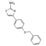 4-[4-(Benzyloxy)phenyl]thiazol-2-amine