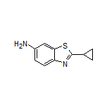 2-Cyclopropylbenzo[d]thiazol-6-amine