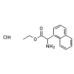 ethyl 2-amino-2-(naphthalen-1-yl)acetate hydrochloride