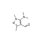 5-(dimethylamino)-1,3-dimethyl-1H-pyrazole-4-carbaldehyde