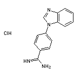 4-(1H-1,3-benzodiazol-1-yl)benzene-1-carboximidamide hydrochloride