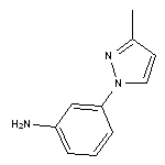 3-(3-methyl-1H-pyrazol-1-yl)aniline