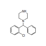 1-[(2-Chlorophenyl)(phenyl)methyl]piperazine