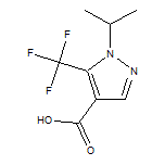 1-Isopropyl-5-(trifluoromethyl)-1H-pyrazole-4-carboxylic Acid