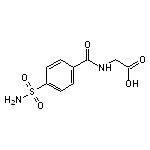 2-[(4-sulfamoylphenyl)formamido]acetic acid