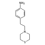 4-[2-(thiomorpholin-4-yl)ethyl]aniline