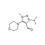 3-Isopropyl-1-methyl-5-morpholino-1H-pyrazole-4-carbaldehyde