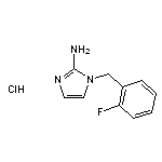 1-[(2-fluorophenyl)methyl]-1H-imidazol-2-amine hydrochloride