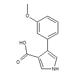 4-(3-Methoxyphenyl)-1H-pyrrole-3-carboxylic Acid