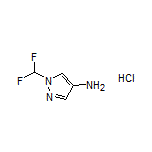 1-(Difluoromethyl)-1H-pyrazol-4-amine Hydrochloride