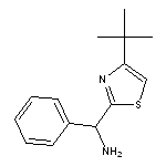 (4-tert-butyl-1,3-thiazol-2-yl)(phenyl)methanamine